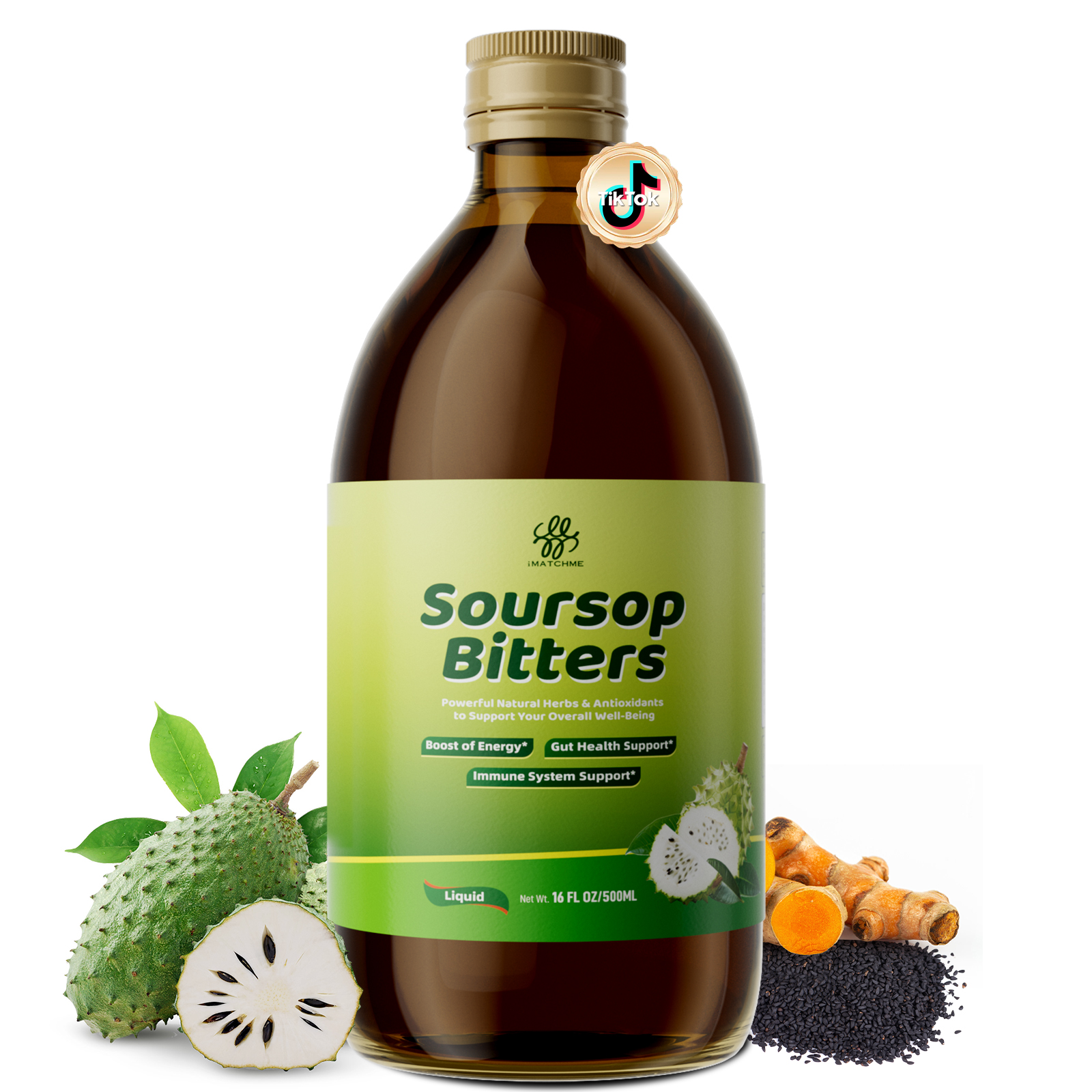 Bitters Bottle Set - Soursop Bitters - Natural Organic Health