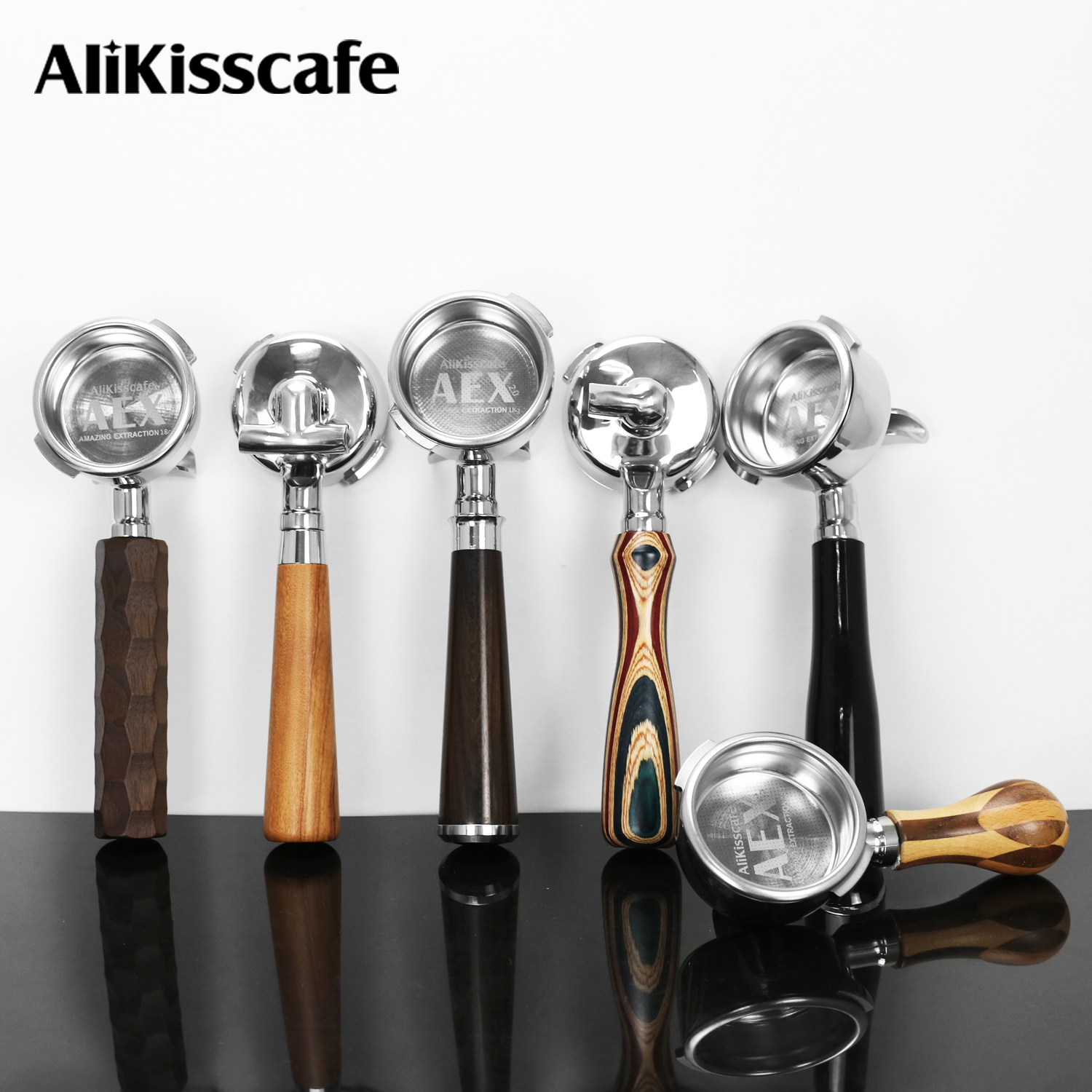 Home Barista - AliKisscafe 58MM Coffee Portafilter for Gaggia