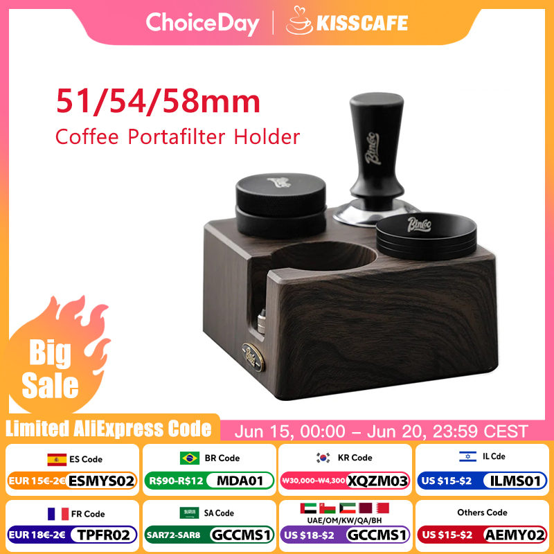 Home Barista - Coffee Tamping Station Stand Portafilter Holder