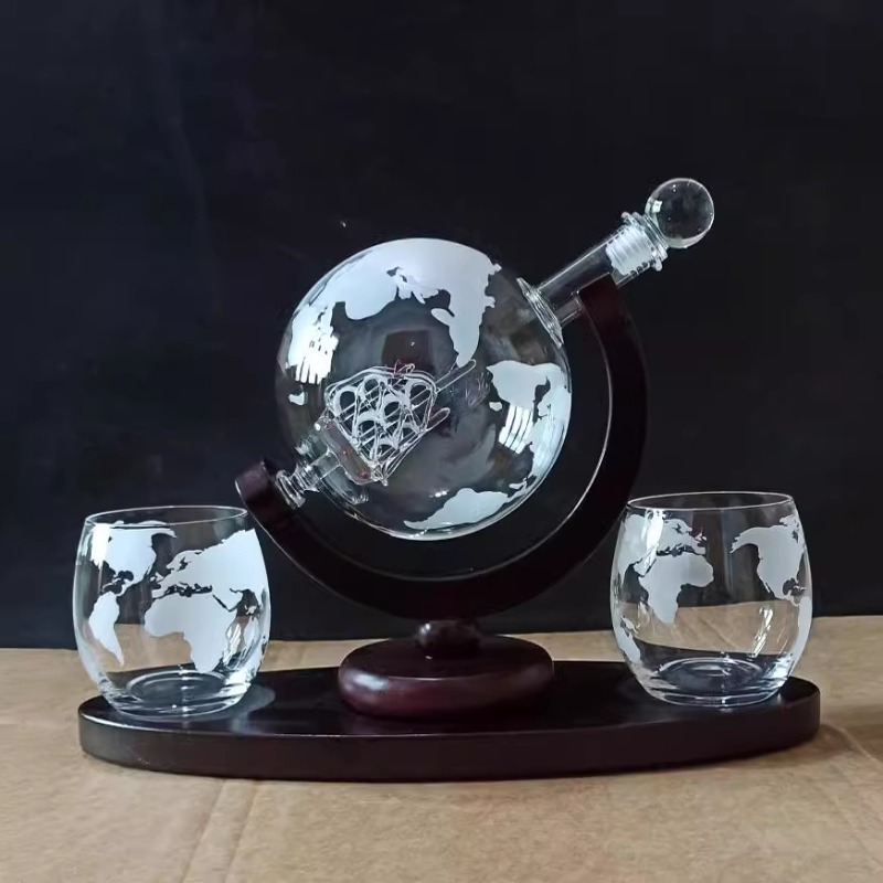 Creative Globe Decanter Set wi - Decanter Globe Set 리뷰 및 가격