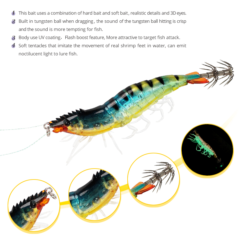 Squid Jig Lures Luminous 9cm 1 - Jigger Double Sided 리뷰 및 가격