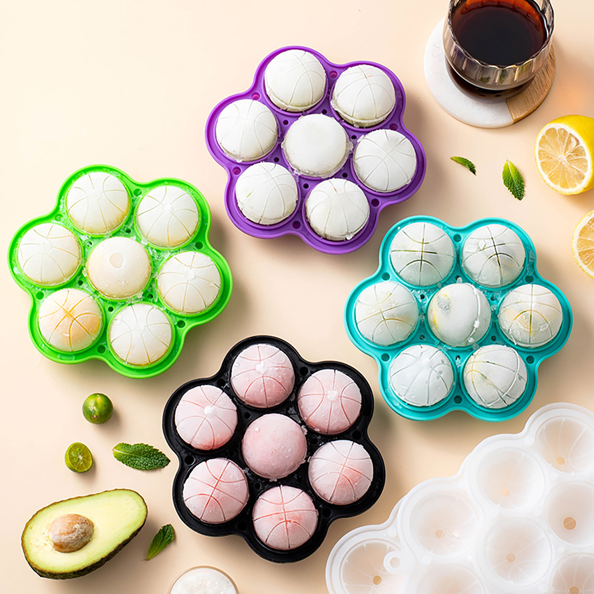 1pc Spherical Silicone Ice Gri - Ice Mold Sphere 리뷰 및 가격
