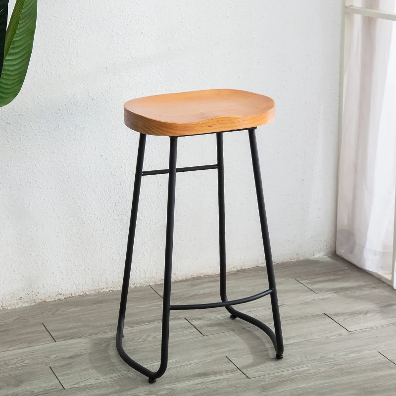 Simple Modern Iron Bar Chairs, - Home Bar Seating 리뷰 및 가격