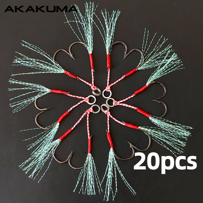 10Pcs Fishing Hooks Single Hoo - Jigger Double Sided 리뷰 및 가격