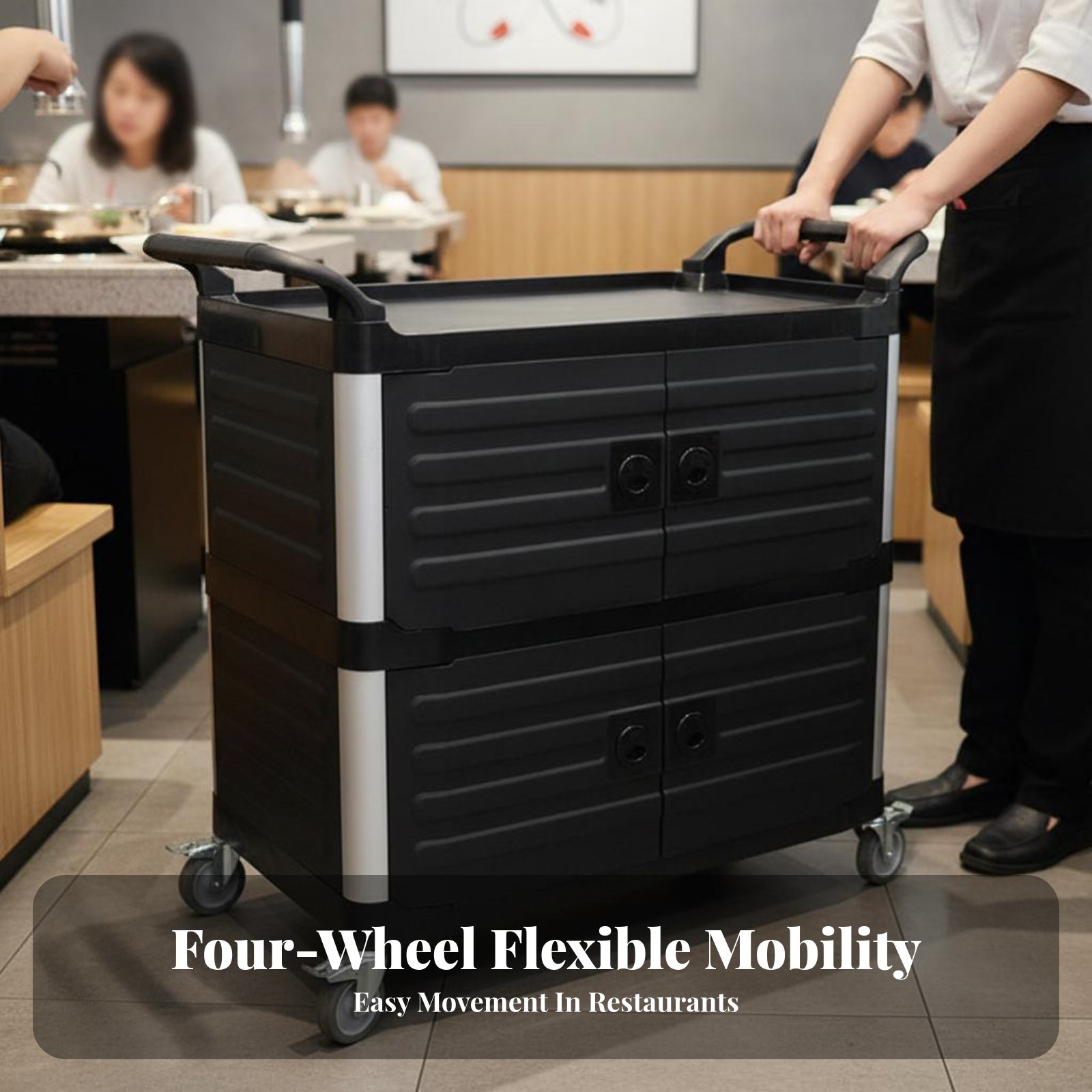3-Tier utility Cart with caste - Home Bar Shelves 리뷰 및 가격