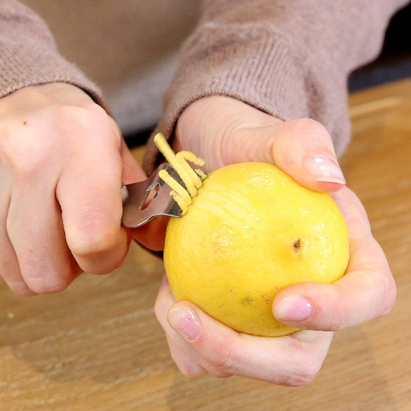 LMETJMA Stainless Steel Lemon  - Peeler Channel Knife 리뷰 및 가격