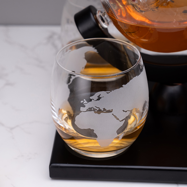 Factory Sale Custom 850ML High - Decanter Globe Set 리뷰 및 가격
