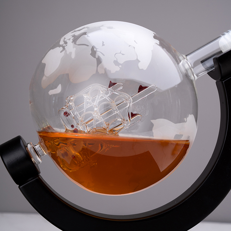 Factory Sale Custom 850ML High - Decanter Globe Set 리뷰 및 가격