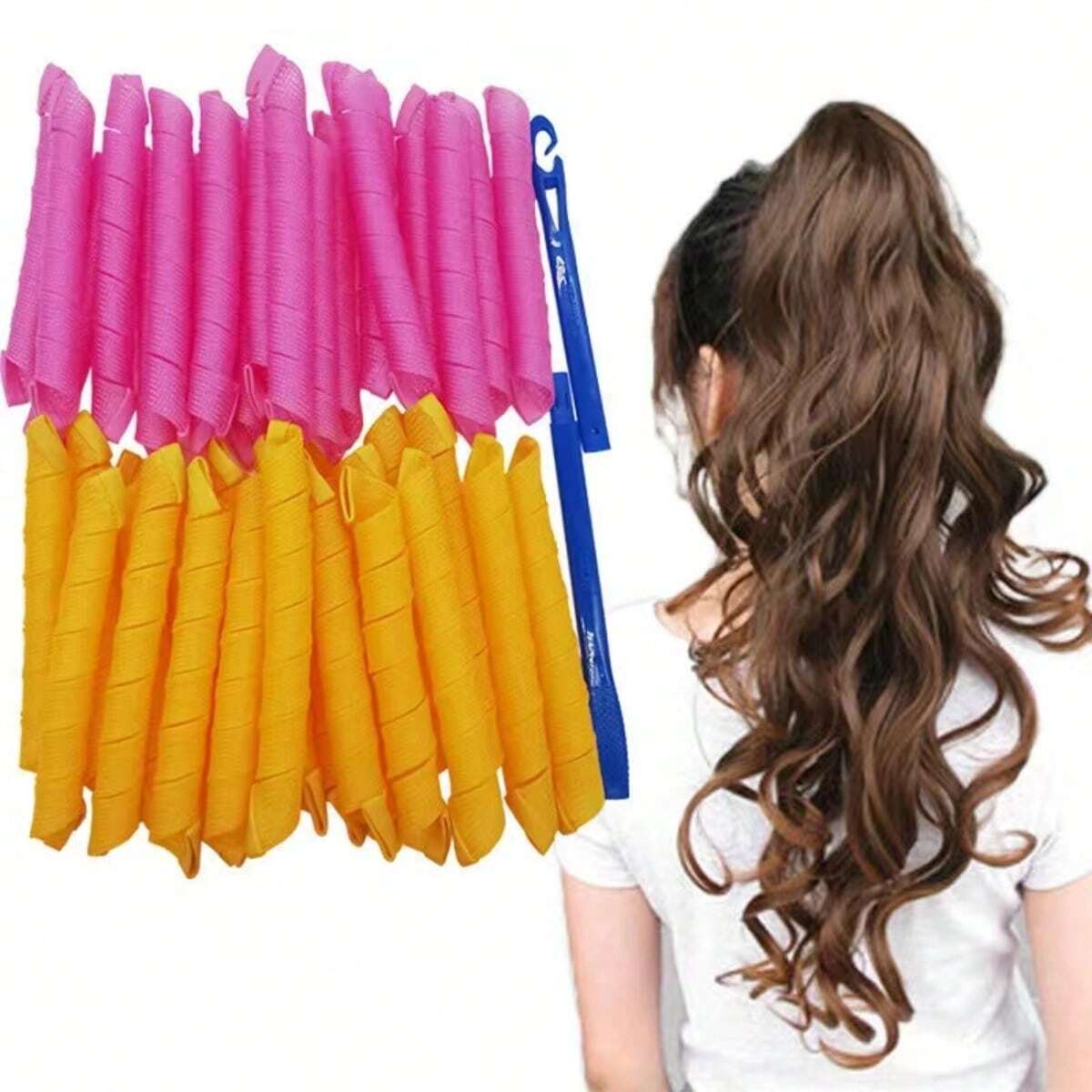 20Pcs Heatless Hair Curlers No - Home Barber 리뷰 및 가격