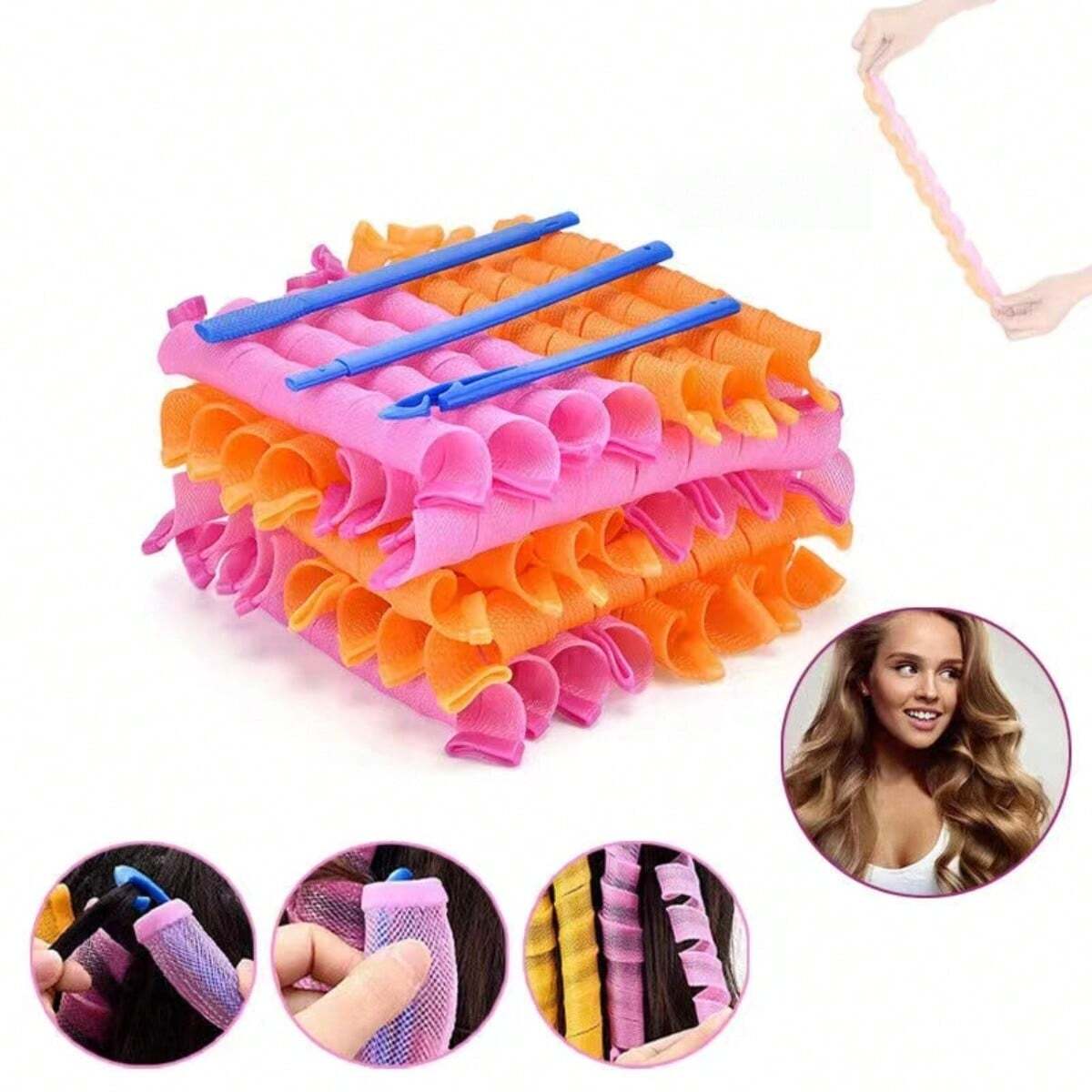 20Pcs Heatless Hair Curlers No - Home Barber 리뷰 및 가격