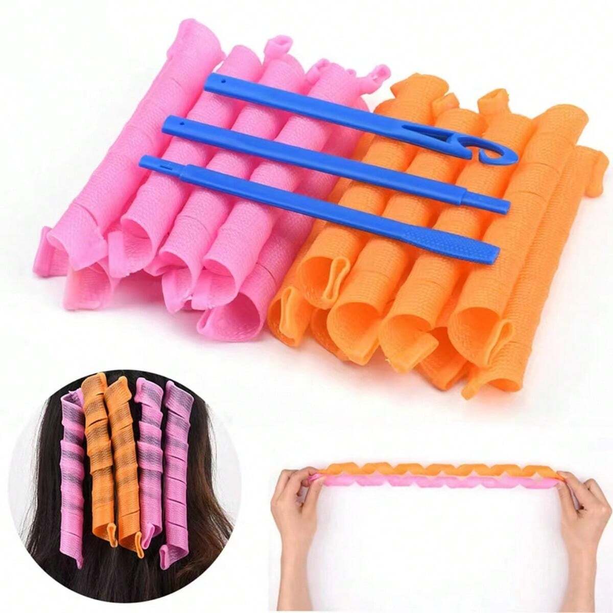 20Pcs Heatless Hair Curlers No - Home Barber 리뷰 및 가격