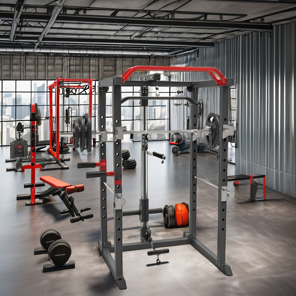 Steel Full Cage Gym Power Towe - Home Bar And Gym 리뷰 및 가격