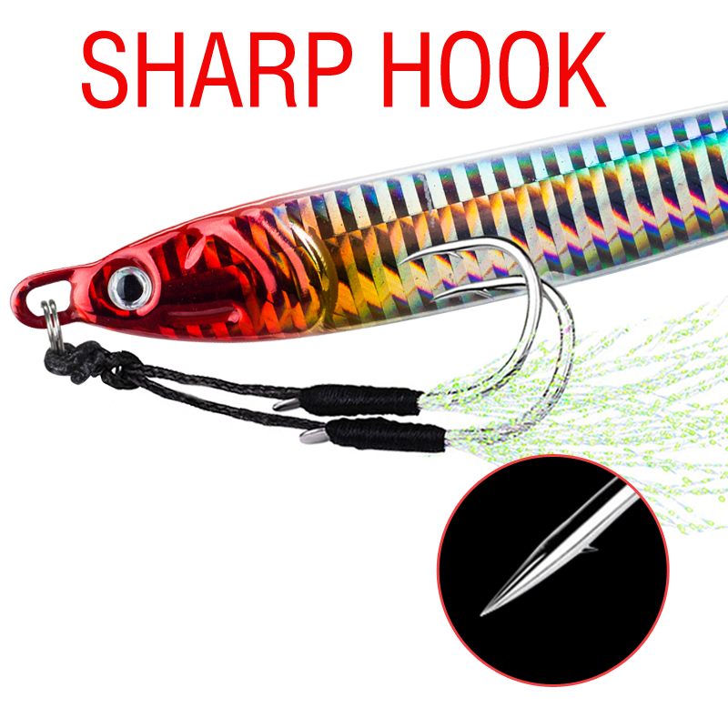 7Pcs 40g 60g 80g 100g Luminous - Jigger Double Sided 리뷰 및 가격