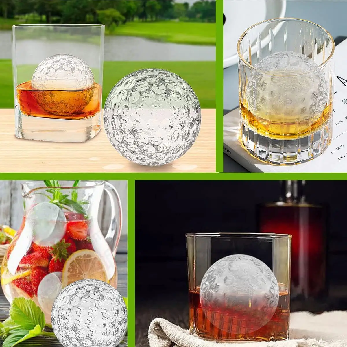 Food Grade Silicone Ice Ball M - Ice Mold Sphere 리뷰 및 가격