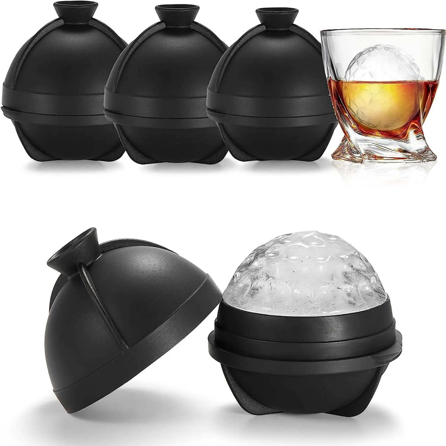 Food Grade Silicone Ice Ball M - Ice Mold Sphere 리뷰 및 가격