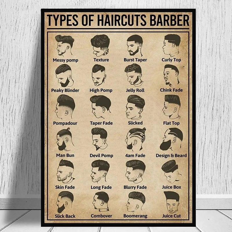 Retro Types Of Haircuts Barber - Home Barber 리뷰 및 가격