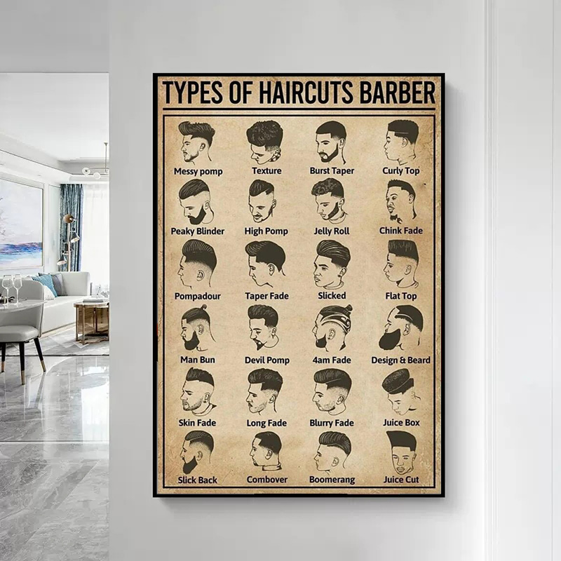 Retro Types Of Haircuts Barber - Home Barber 리뷰 및 가격