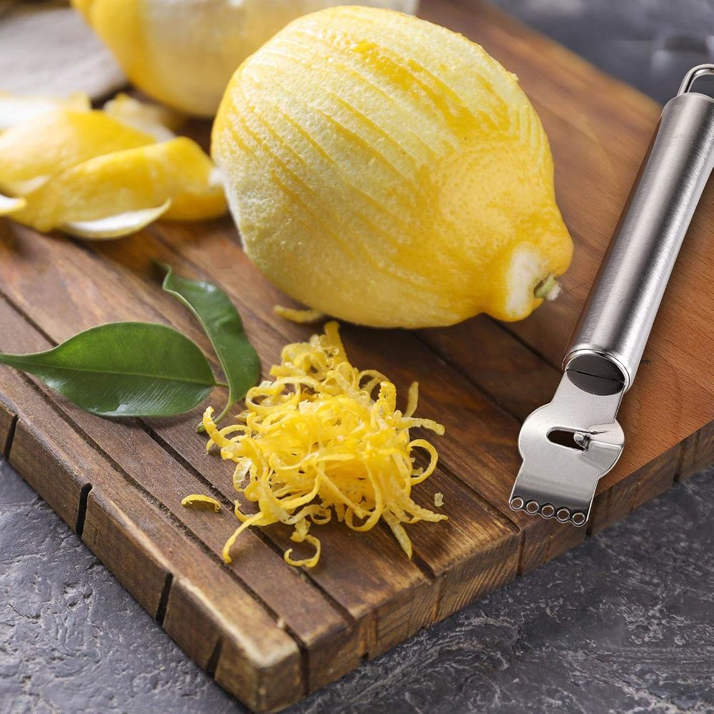 4-Piece Stainless Steel Lemon  - Peeler Channel Knife 리뷰 및 가격