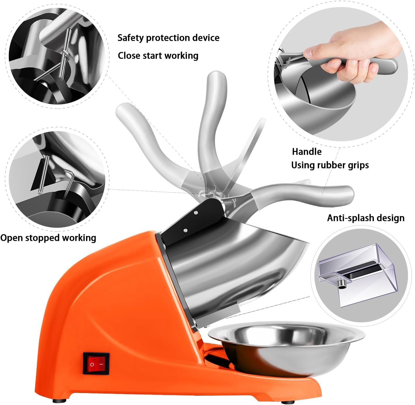 4-Blades Ice Shaver, Electric  - Ice Pick Pick 리뷰 및 가격