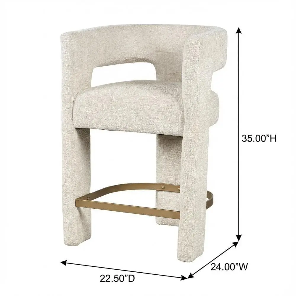 Gwen Natural Upholstered Count - Home Bar Seating 리뷰 및 가격