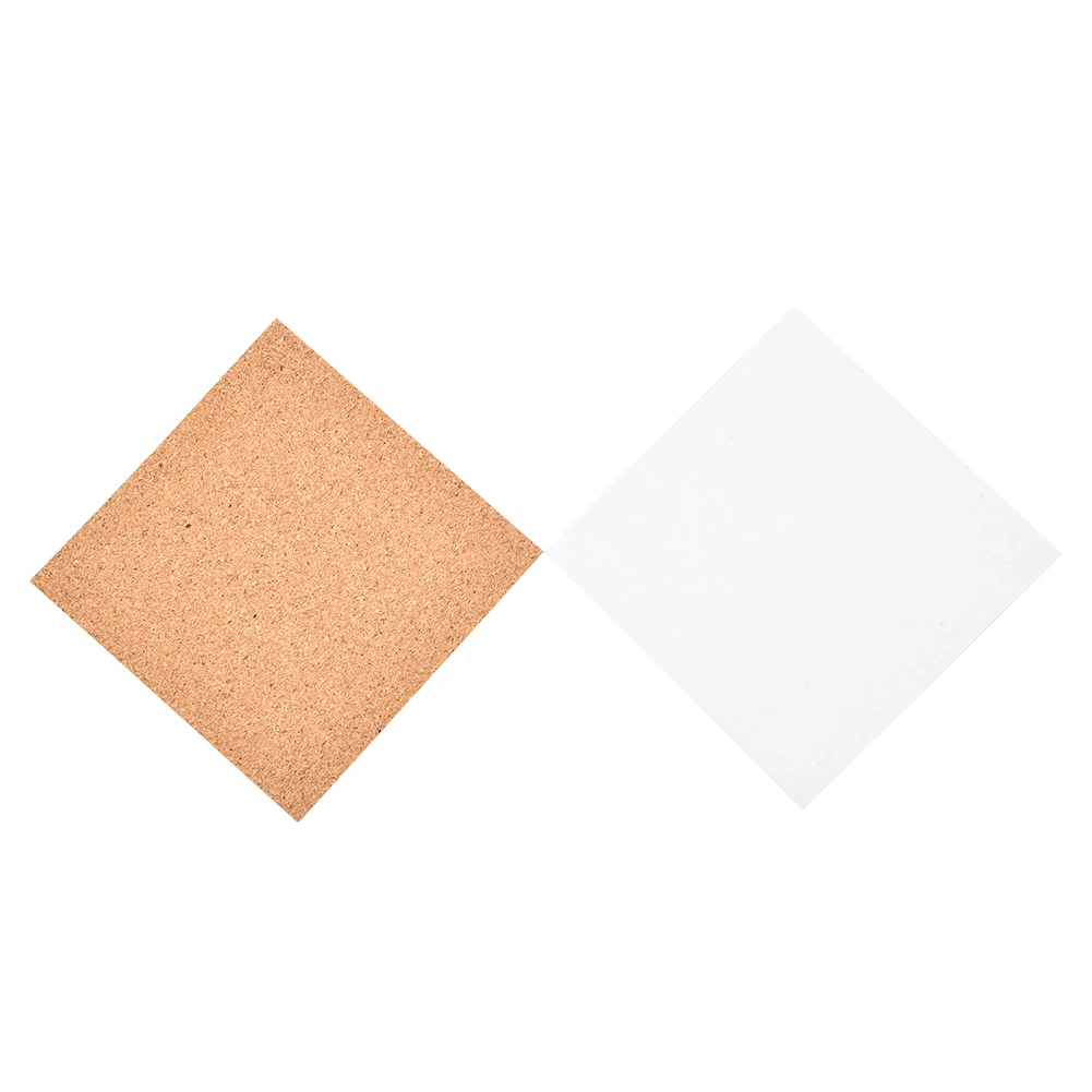 10Pcs Cork Coasters Square Cor - Home Bar Supplies 리뷰 및 가격