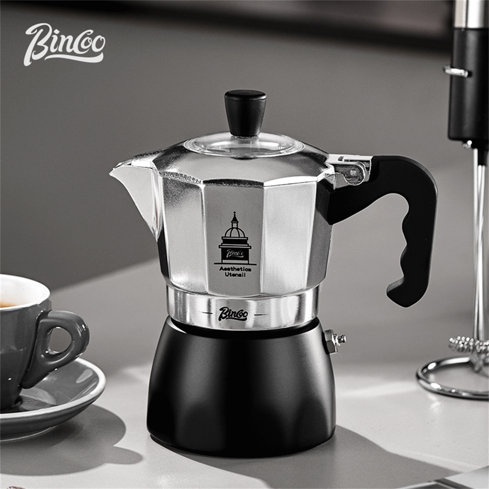 BINCOO Double Valve Moka Pot，E - Home Barista 리뷰 및 가격