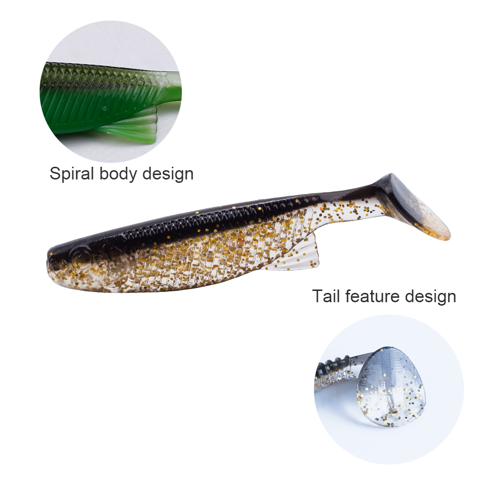 Hanlin 10/20pcs Soft Baits Wor - Jigger Double Sided 리뷰 및 가격