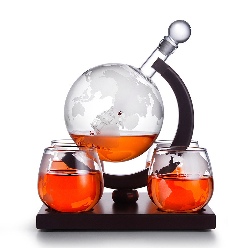 Globe Decanter Creative Glass  - Decanter Globe Set 리뷰 및 가격