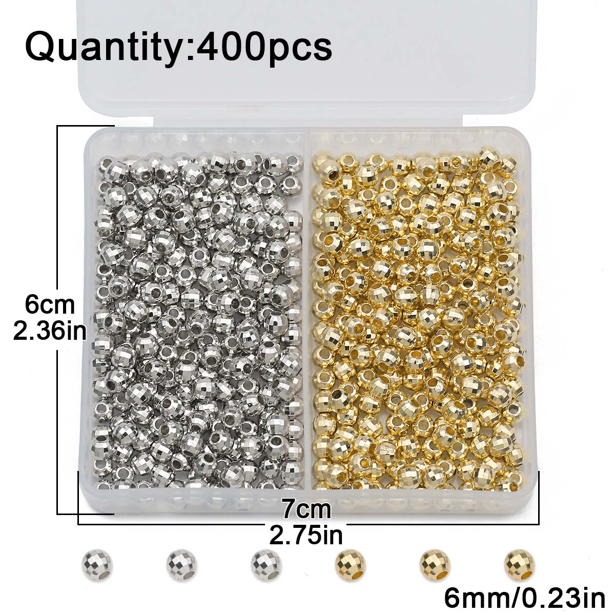200PCS 4MM faceted round Loose - Bar Cart Gold 리뷰 및 가격