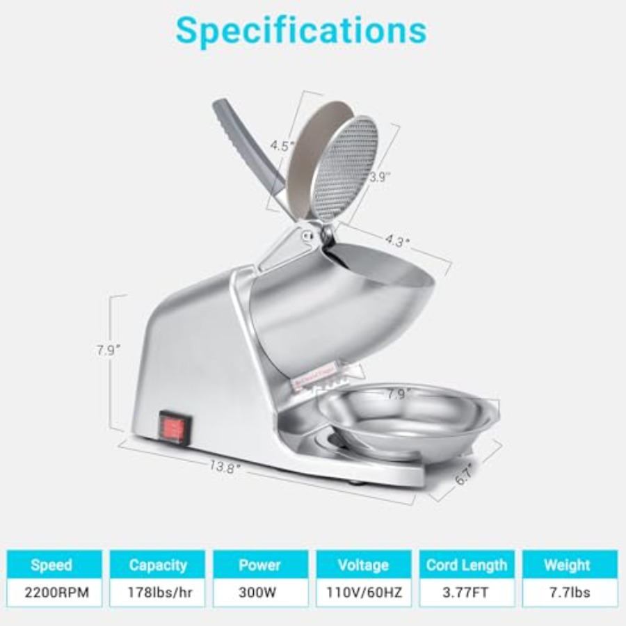 300W 178 lbs/hr ETL-Listed Dua - Ice Pick Pick 리뷰 및 가격
