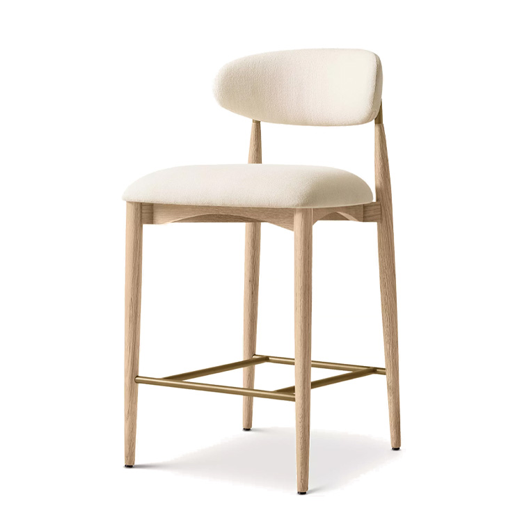 New Style Nordic Fabric Wood C - Home Bar Stools 리뷰 및 가격