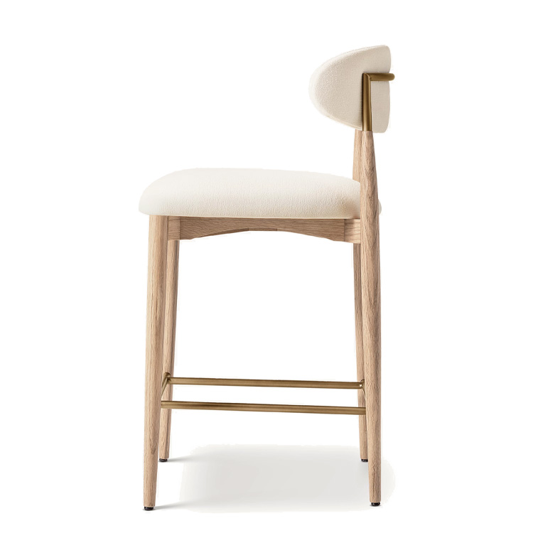 New Style Nordic Fabric Wood C - Home Bar Stools 리뷰 및 가격