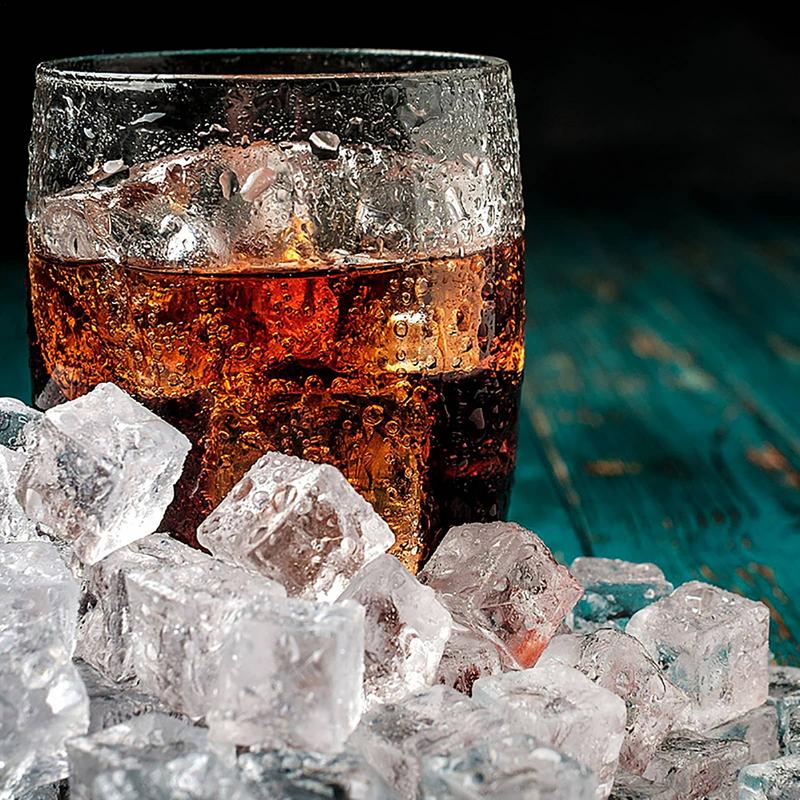 50PCS 3D Acrylic Fake Ice Cube - Ice Mold Sphere 리뷰 및 가격