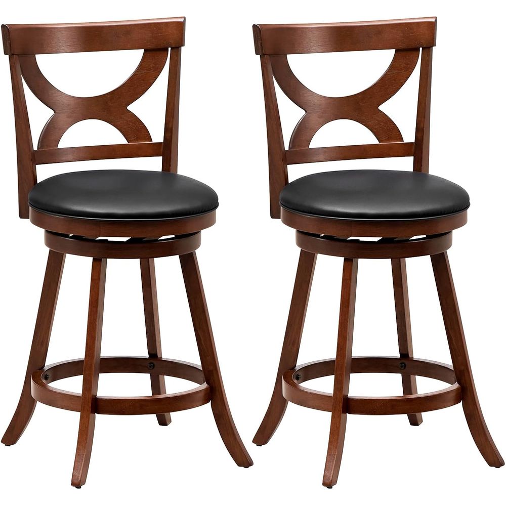 Bar Stools Set o 2, 24'' 360-D - Home Bar Stools 리뷰 및 가격
