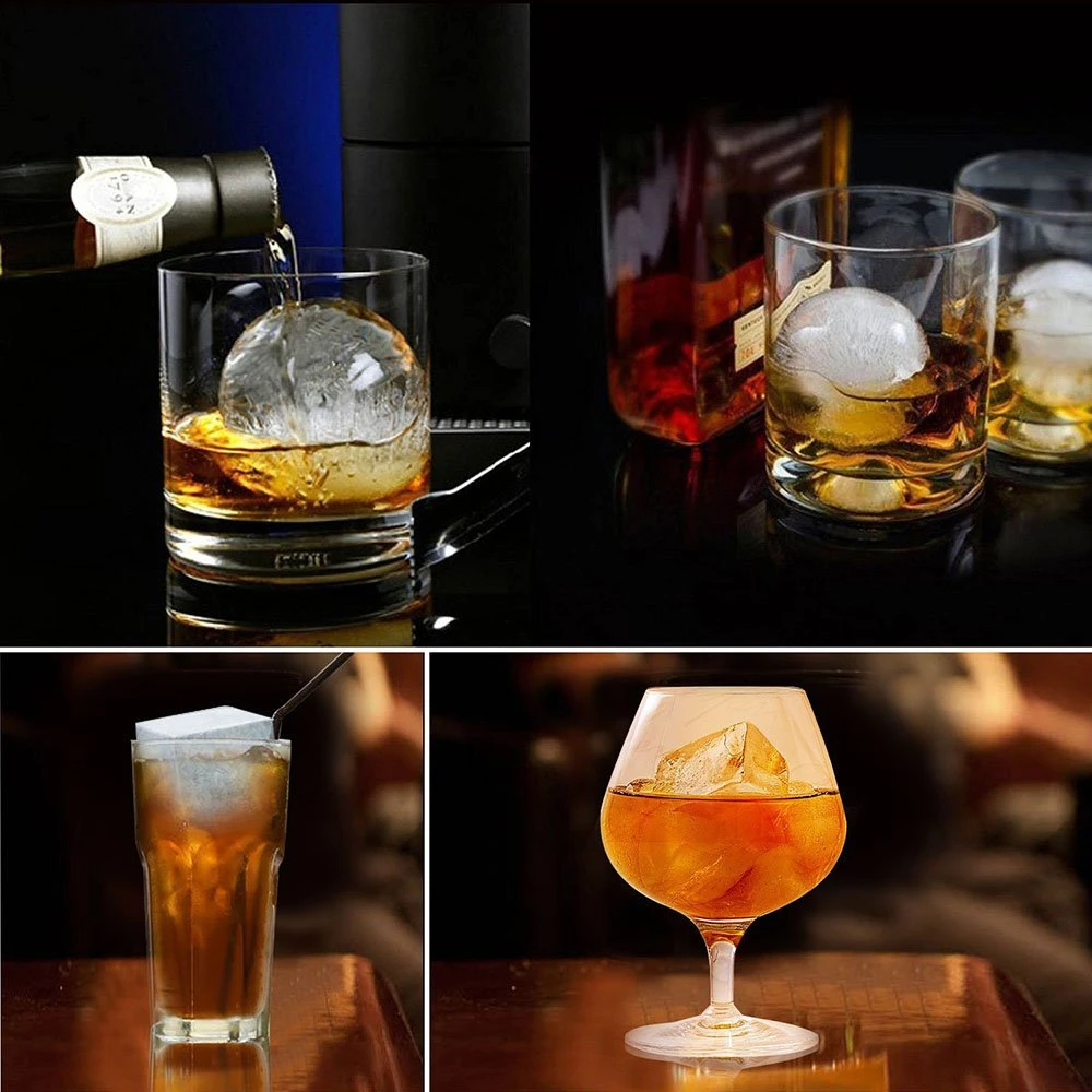 6 Grid Round Square Ice Cube B - Ice Mold Sphere 리뷰 및 가격