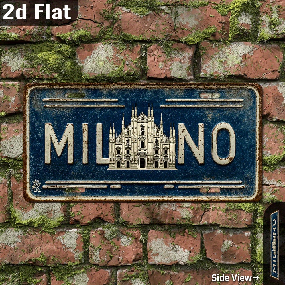 Custom 2D Printed Milan Italy  - Home Bar Cafe 리뷰 및 가격