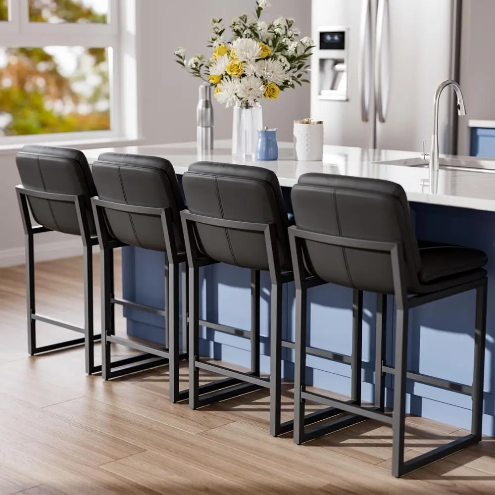 Bar Stools Set of 4, Island Ch - Home Bar Stools 리뷰 및 가격