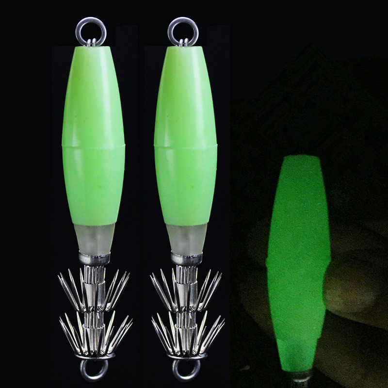 Glow Squid Hook 10cm/14g Doubl - Jigger Double Sided 리뷰 및 가격