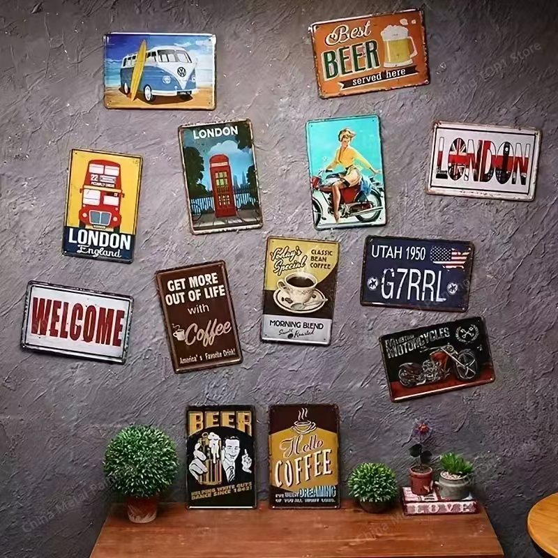 NANDEZ Metal Tin Sign Sexy Hot - Home Bar Cafe 리뷰 및 가격