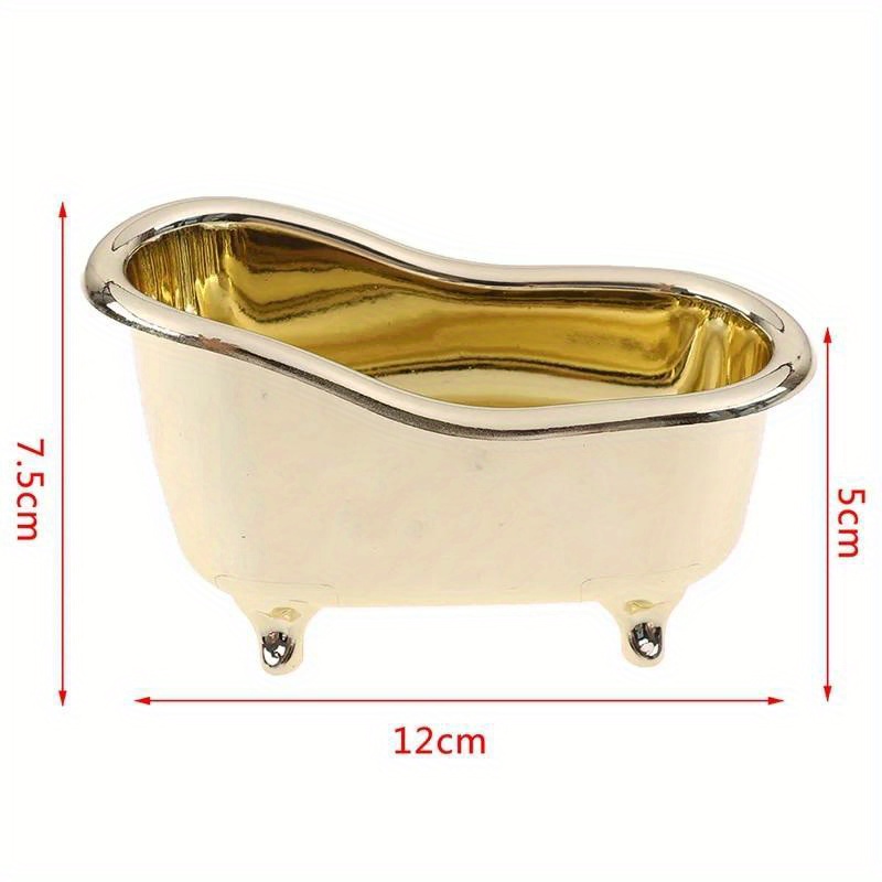 1pc Mini Bathtub Soap Jewelry  - Bar Cart Gold 리뷰 및 가격