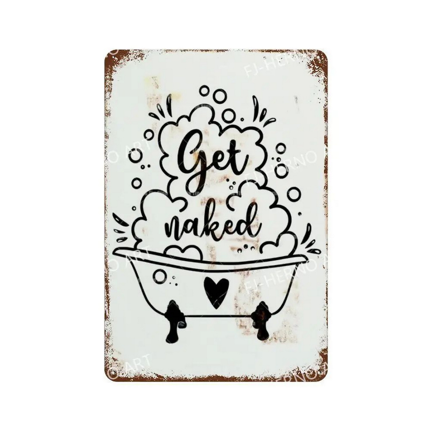Attention Metal Tin Sign Washi - Home Bar Cafe 리뷰 및 가격