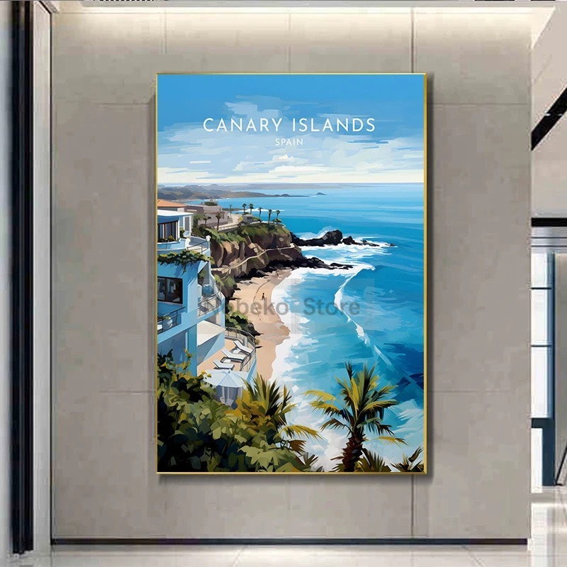 Spain Travel Poster Barcelona  - Home Barcelona 리뷰 및 가격