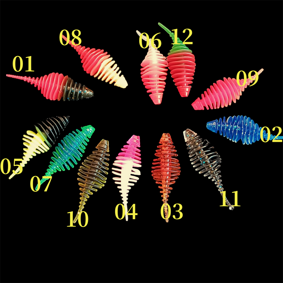 8PCS Soft Worm Fishing Lure Do - Jigger Double Sided 리뷰 및 가격