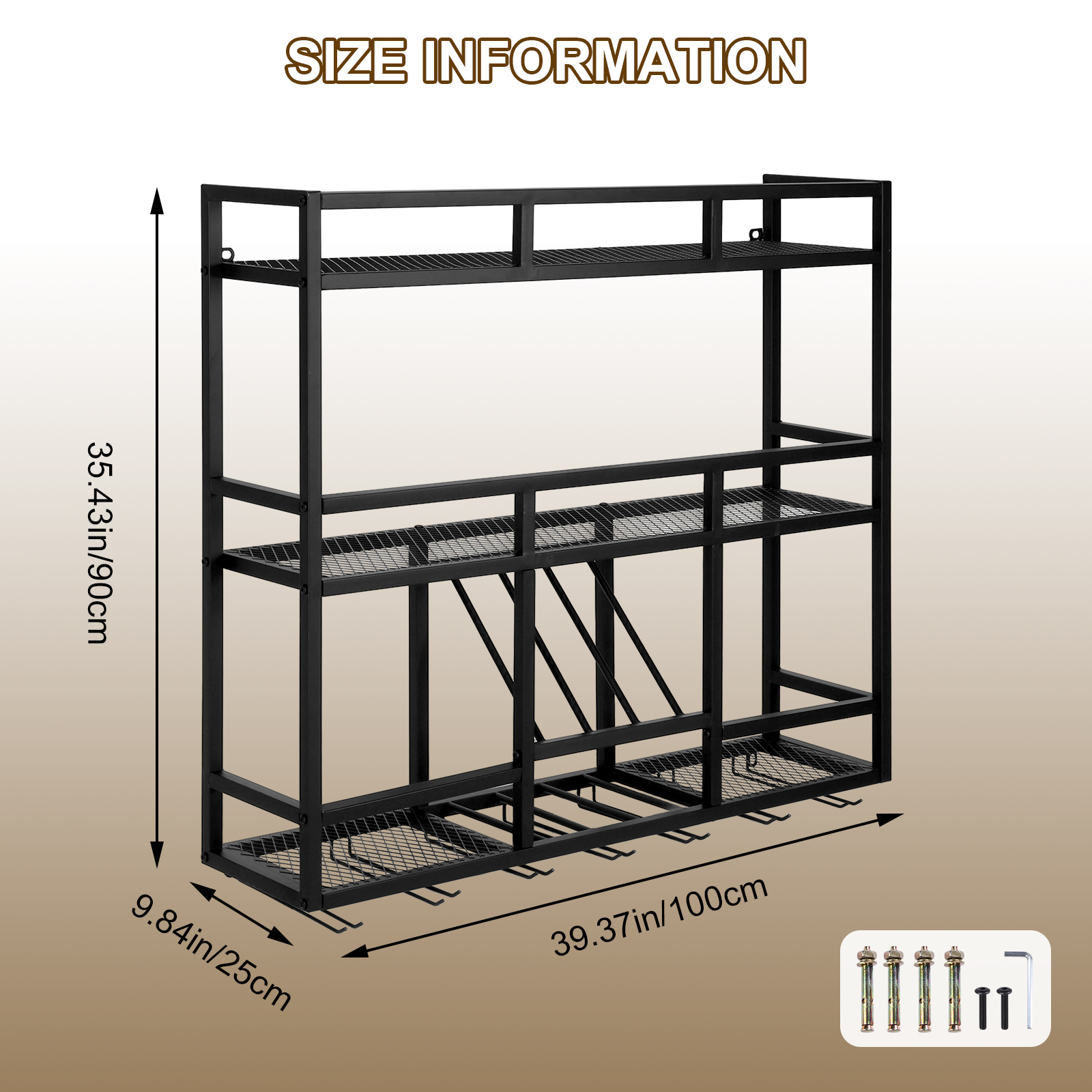 3 Tiers Bar Liquor Bottle Disp - Home Bar Shelves 리뷰 및 가격