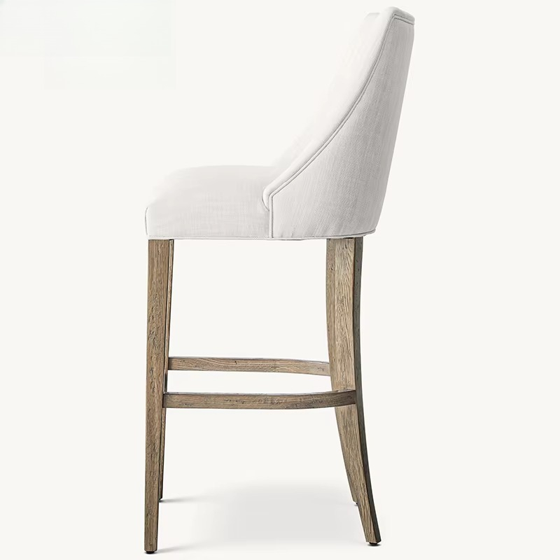 Light luxury solid wood bar ch - Home Bar Stools 리뷰 및 가격