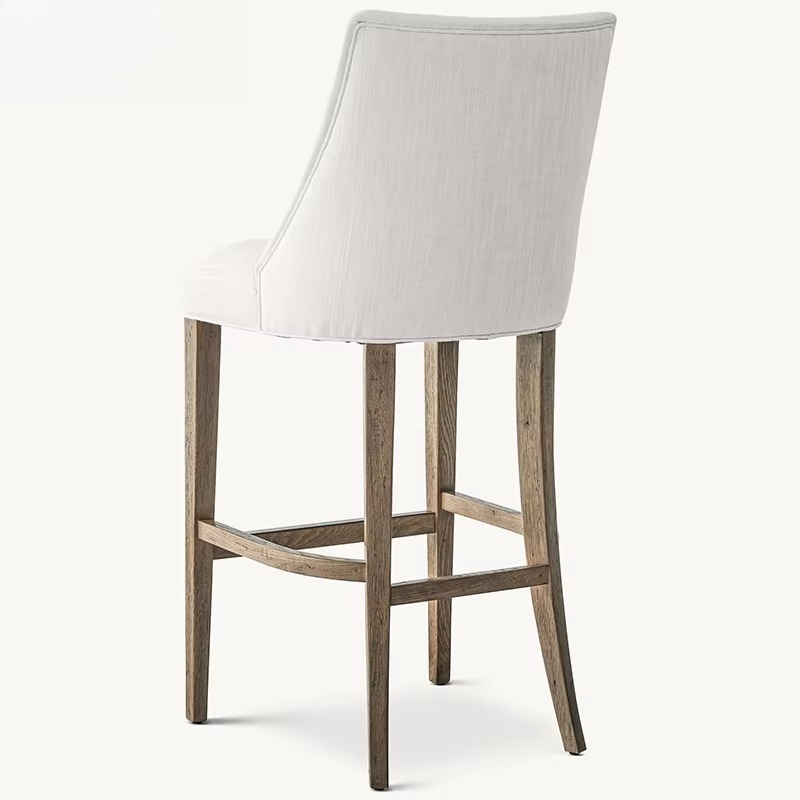 Light luxury solid wood bar ch - Home Bar Stools 리뷰 및 가격