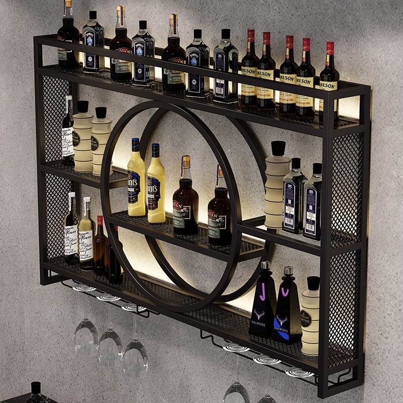 Bar wine rack wall-mounted win - Home Bar And Cabinet 리뷰 및 가격