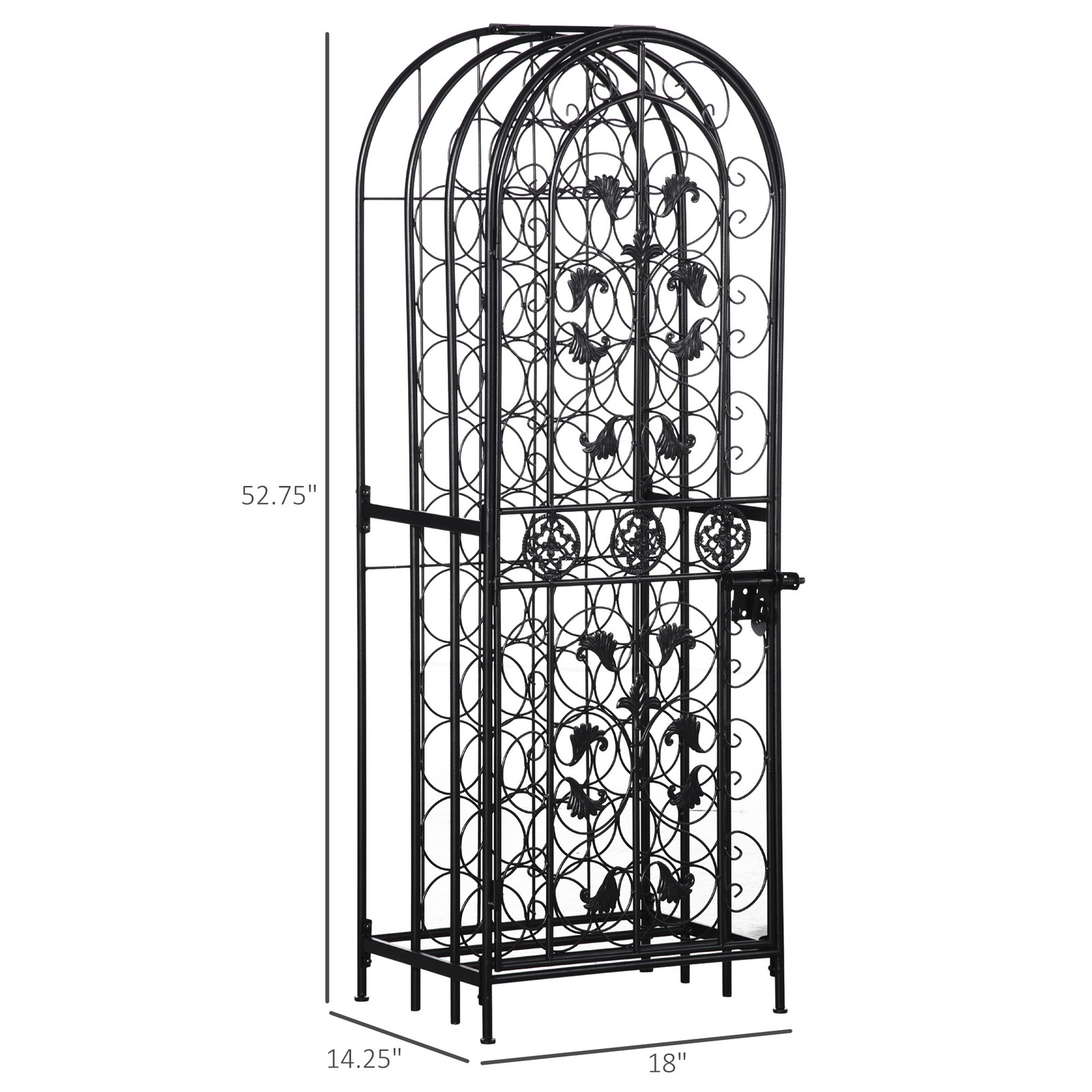 Free Standing Wine Rack 45 Bot - Home Bar And Cabinet 리뷰 및 가격