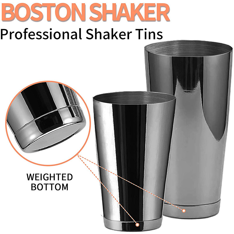 Stainless Steel Boston Shaker  - Bitters Bottle Set 리뷰 및 가격
