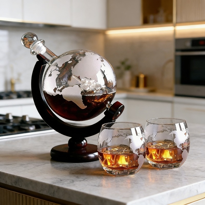 Creative Globe Decanter Set wi - Decanter Globe Set 리뷰 및 가격